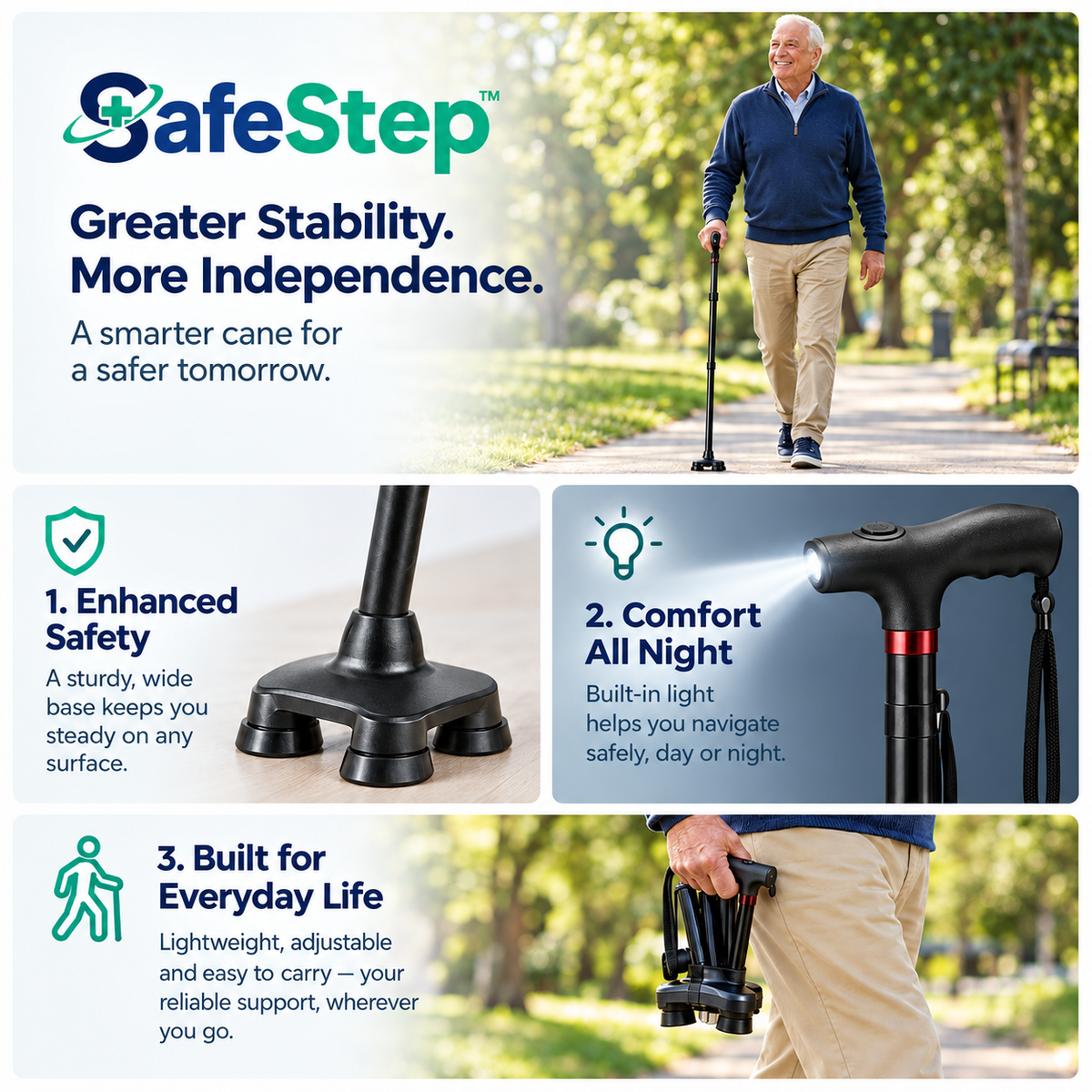 SafeStep | The cane that gives you back your independence