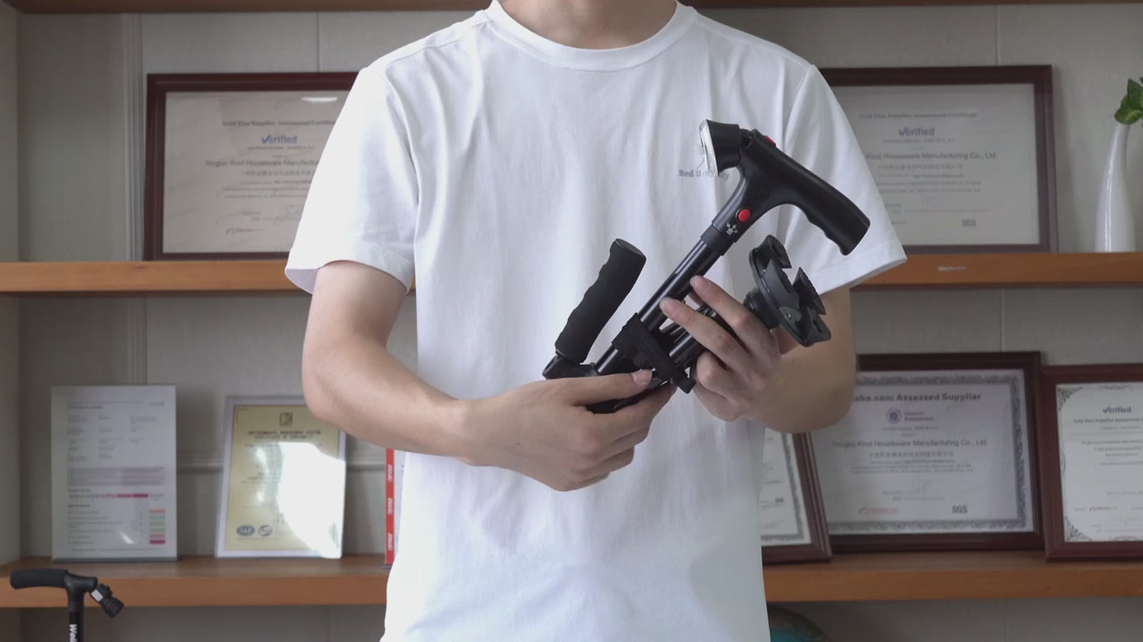 SafeStep cane in action